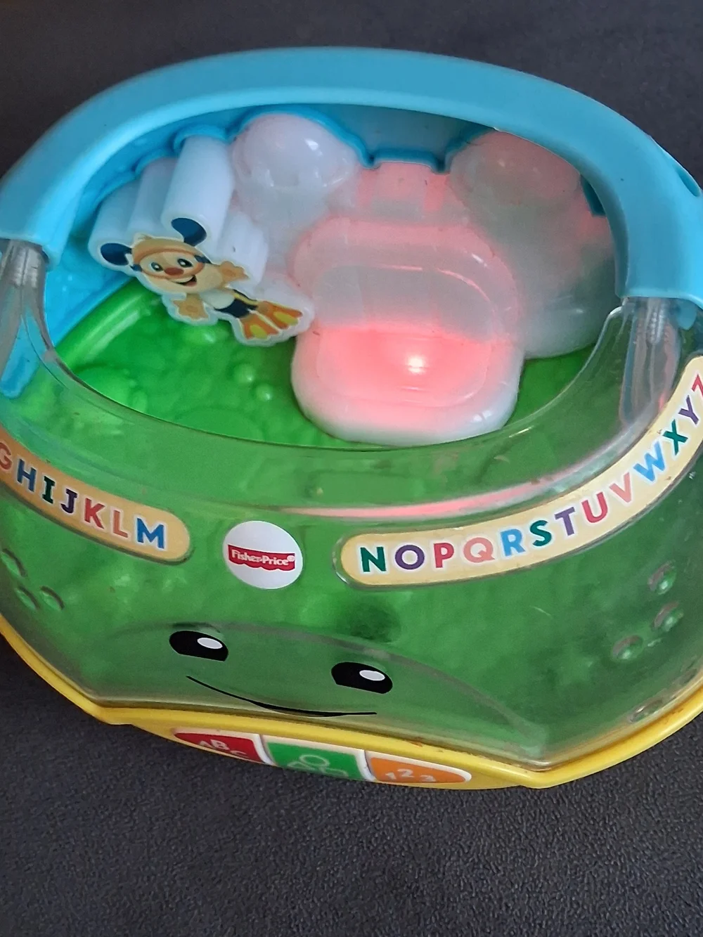 Fisher-Price Green & Yellow Interactive Learning Toy